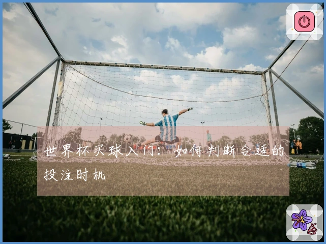 世界杯买球入门：如何判断合适的投注时机