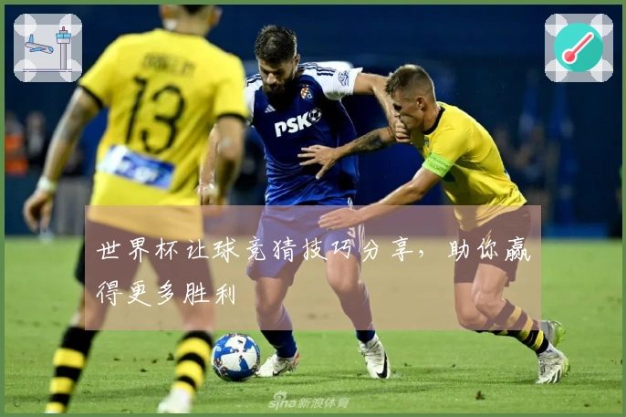 世界杯让球竞猜技巧分享，助你赢得更多胜利